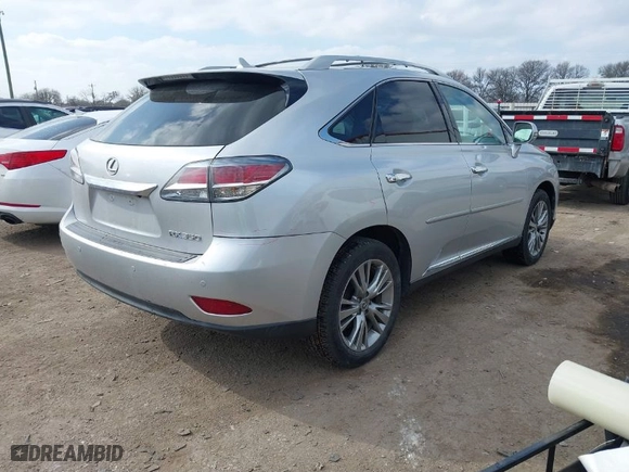 2013 Lexus RX 350 with VIN 2T2ZK1BA8DC122660, listed as a IAAI auction lot 41536185 with 115,346 mi miles. Bid and sale history available at carsss.com. Image 4.