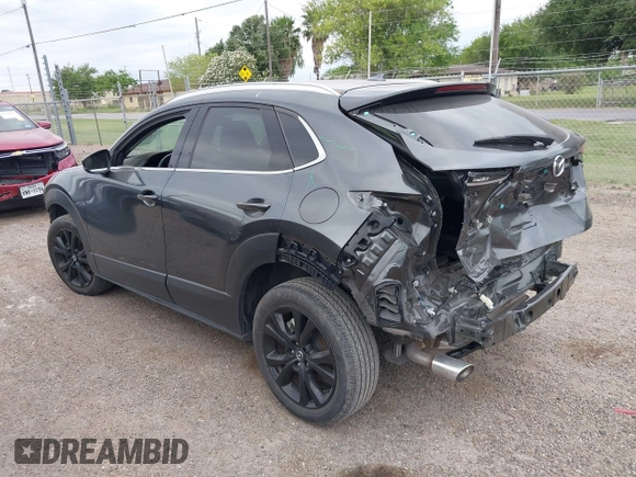 2024 Mazda CX-30 Premium Plus with VIN 3MVDMBEY2RM617635, listed as a IAAI auction lot 41919366 with 9,346 mi miles and . Bid and sale history available at carsss.com. Image 3.