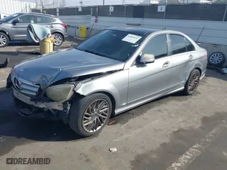 2008 Mercedes-Benz C-Class 3.0L Sport with VIN WDDGF54XX8R035255, listed as a IAAI auction lot 41684431 with 177,193 mi miles. Bid and sale history available at carsss.com. Image 2.