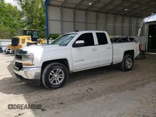 2016 Chevrolet Silverado 1500 LT with VIN 1GCVKREC3GZ134370, listed as a Copart auction lot 55027635 with 222,093 mi miles and Salvage Title. Bid and sale history available at DreamBid. Image 1.