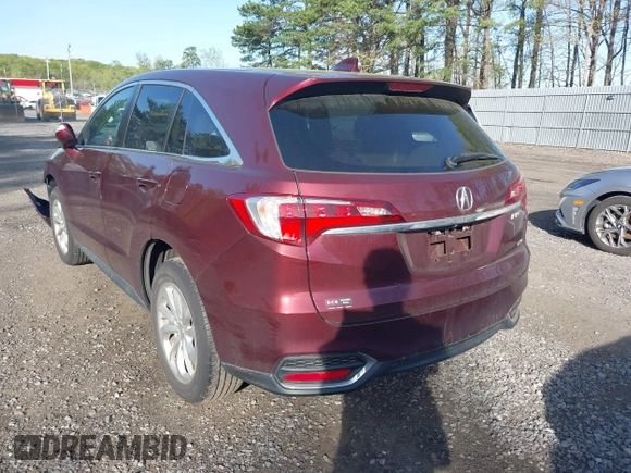 2018 Acura RDX Technology with VIN 5J8TB4H51JL021939, listed as a IAAI auction lot 42119140 with 101,322 mi miles and . Bid and sale history available at carsss.com. Image 3.