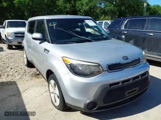 2014 Kia Soul with VIN KNDJN2A22E7722117, listed as a IAAI auction lot 42090386 with 114,695 mi miles. Bid and sale history available at carsss.com. Image 1.