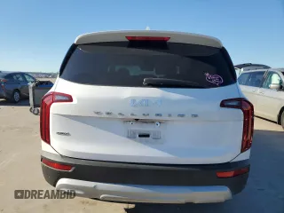 2022 Kia Telluride LX with VIN 5XYP2DHC1NG252839, listed as a Copart auction lot 47855235 with 38,819 mi miles and Salvage Title. Bid and sale history available at DreamBid. Image 6.