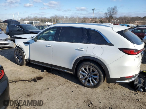 2024 Mazda CX-90 3.3 Turbo Premium Plus with VIN JM3KKEHD8R1101289, listed as a Copart auction lot 46277815 with 12,693 mi miles and Salvage Title. Bid and sale history available at carsss.com. Image 2.