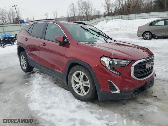 2020 GMC Terrain SLE with VIN 3GKALTEV0LL194428, listed as a Copart auction lot 43241515 with 69,127 mi miles and Salvage Title. Bid and sale history available at carsss.com. Image 4.