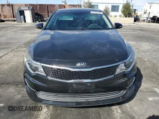 2016 Kia Optima LX with VIN 5XXGT4L38GG028477, listed as a Copart auction lot 46184195 with 80,024 mi miles and Salvage Title. Bid and sale history available at carsss.com. Image 5.