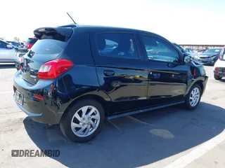 2017 Mitsubishi Mirage SE z VIN ML32A4HJ5HH008640, wystawiony jako IAAI lot #42281992 z przebiegiem 58 254 mil mil oraz . Historia ofert i sprzedaży dostępna na DreamBid. Obrazek 4.