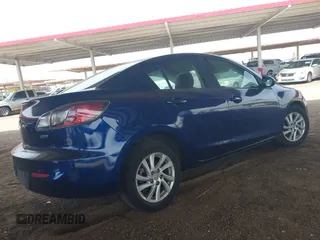 2012 Mazda Mazda3 i Touring with VIN JM1BL1V82C1611229, listed as a IAAI auction lot 41809234 with 124,929 mi miles. Bid and sale history available at carsss.com. Image 4.