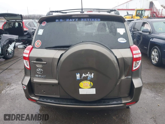 2011 Toyota RAV4 with VIN JTMBK4DV0B5099585, listed as a IAAI auction lot 41502571 with 162,850 mi miles. Bid and sale history available at carsss.com. Image 16.