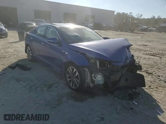 2015 Kia Optima SX Turbo with VIN 5XXGR4A66FG362260, listed as a Copart auction lot 85453044 with 0 mi miles and Salvage Title. Bid and sale history available at carsss.com. Image 10.