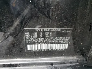 2020 Subaru Impreza Premium with VIN 4S3GTAV62L3712604, listed as a Copart auction lot 42326345 with 99,486 mi miles and Salvage Title. Bid and sale history available at carsss.com. Image 13.