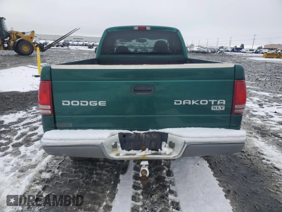 2004 Dodge Dakota SLT with VIN 1D7HG42N64S597573, listed as a Copart auction lot 87504315 with 188,865 mi miles and Salvage Title. Bid and sale history available at carsss.com. Image 6.