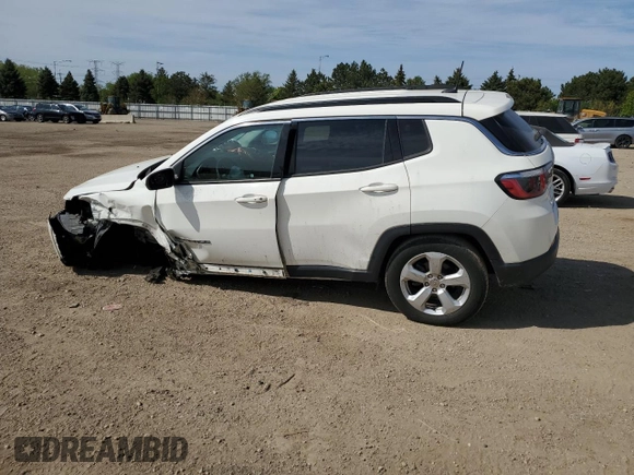 2019 Jeep Compass Latitude z VIN 3C4NJDBB4KT704264, wystawiony jako Copart lot #56062825 z przebiegiem 59 078 mil mil oraz Szkoda całkowita • Salvage title. Historia ofert i sprzedaży dostępna na DreamBid. Obrazek 2.