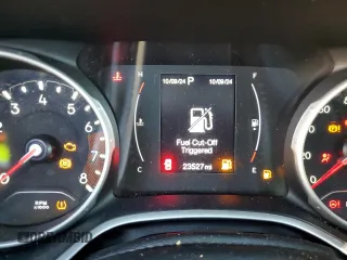 2020 Jeep Compass Latitude with VIN 3C4NJDBB7LT234491, listed as a Copart auction lot 73374084 with 23,527 mi miles and Salvage Title. Bid and sale history available at DreamBid. Image 9.