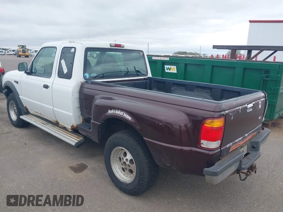 1999 Ford Ranger XL with VIN 1FTZR15V9XPB52321, listed as a IAAI auction lot 42180246 with 222,239 mi miles. Bid and sale history available at carsss.com. Image 3.