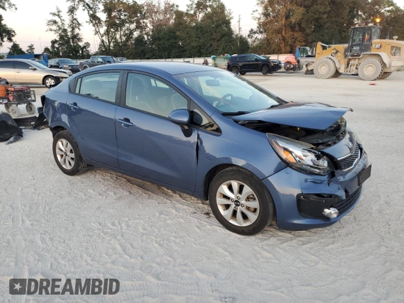 2017 Kia Rio EX with VIN KNADN4A39H6058651, listed as a Copart auction lot 78349644 with 43,859 mi miles and Salvage Title. Bid and sale history available at carsss.com. Image 4.