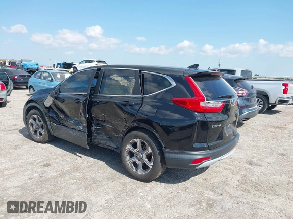 2017 Honda CR-V EX-L with VIN 7FARW1H80HE004721, listed as a IAAI auction lot 42063324 with 33,226 mi miles. Bid and sale history available at carsss.com. Image 3.