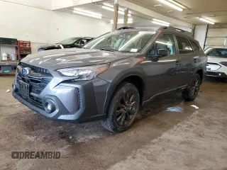 2025 Subaru Outback Onyx with VIN 4S4BTALC8S3254743, listed as a Copart auction lot 61030965 with 4 mi miles and Salvage title. Bid and sale history available at DreamBid. Image 1.