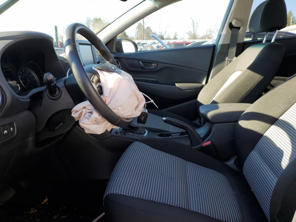 2020 Hyundai Kona SEL Plus with VIN KM8K6CAA3LU522145, listed as a Copart auction lot 37301643 with 34,350 mi miles. Bid and sale history available at carsss.com. Image 7.