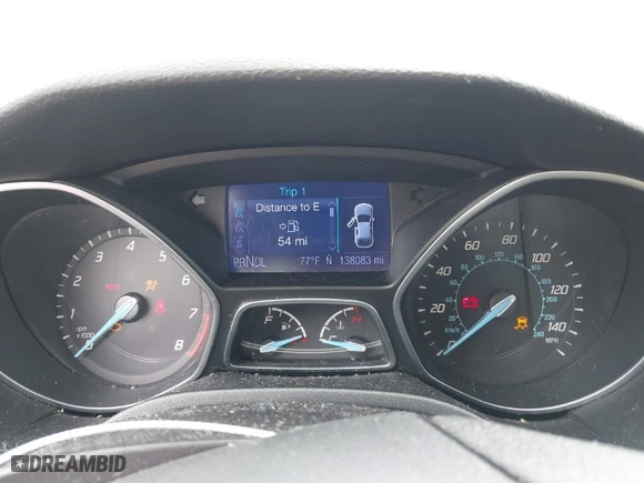 2013 Ford Focus SE with VIN 1FADP3K2XDL160734, listed as a IAAI auction lot 39953479 with 138,083 mi miles. Bid and sale history available at carsss.com. Image 7.
