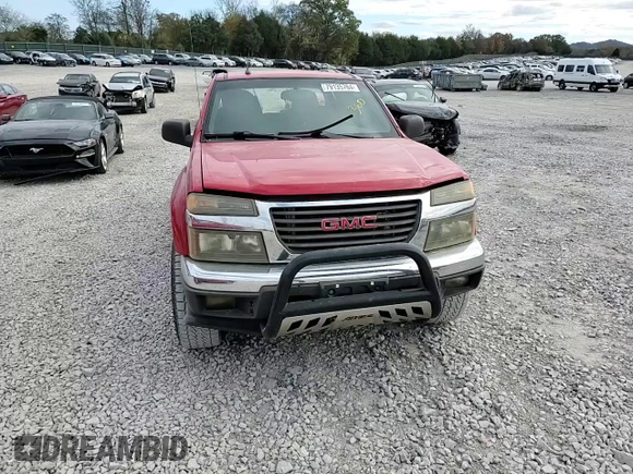 2006 GMC Canyon SLE2 with VIN 1GTDT136068149310, listed as a Copart auction lot 79135764 with 216,936 mi miles and Salvage Title. Bid and sale history available at carsss.com. Image 10.