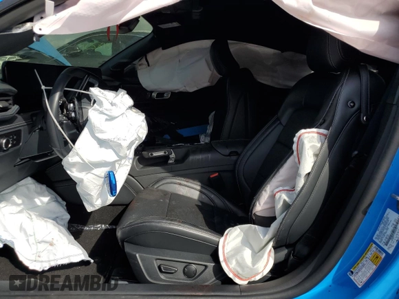 2024 Ford Mustang GT with VIN 1FA6P8CF7R5433731, listed as a Copart auction lot 45878835 with Not provided miles and Non repairable. Bid and sale history available at DreamBid. Image 7.