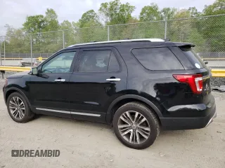 2017 Ford Explorer Platinum z VIN 1FM5K8HT9HGD50285, wystawiony jako Copart lot #54277795 z przebiegiem 88 836 mil mil oraz Szkoda całkowita • Salvage title. Historia ofert i sprzedaży dostępna na DreamBid. Obrazek 2.
