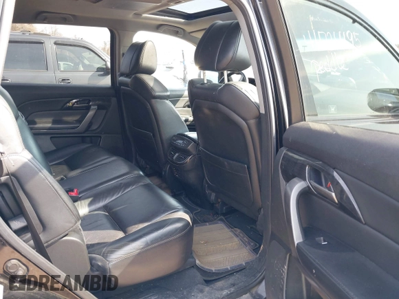 2009 Acura MDX Tech/Entertainment Pkg with VIN 2HNYD28439H505611, listed as a IAAI auction lot 41724195 with 181,282 mi miles. Bid and sale history available at carsss.com. Image 8.
