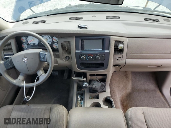2005 Dodge 1500 ST with VIN 1D7HA16K15J651417, listed as a Copart auction lot 55945455 with 159,063 mi miles and Clean Title. Bid and sale history available at DreamBid. Image 8.
