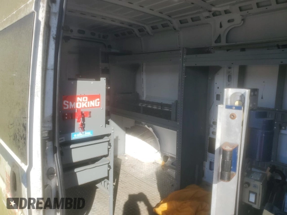 2018 Ram ProMaster Cargo with VIN 3C6URVHG9JE116951, listed as a Copart auction lot 42162025 with Not Provided miles and Clean Title. Bid and sale history available at DreamBid. Image 11.