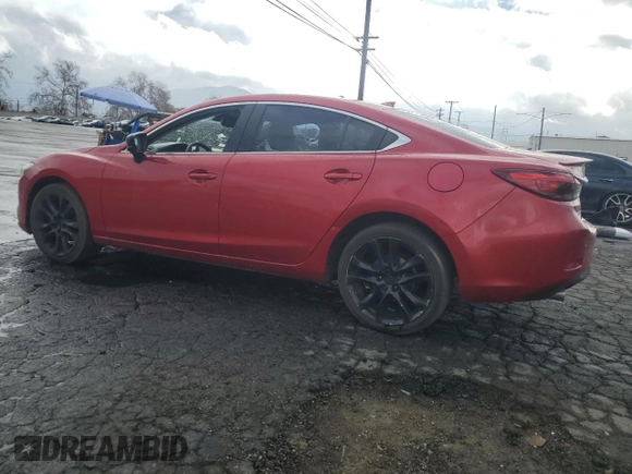 2016 Mazda 6 i Grand Touring with VIN JM1GJ1W56G1468307, listed as a Copart auction lot 87386504 with 158,841 mi miles and Salvage Title. Bid and sale history available at DreamBid. Image 2.