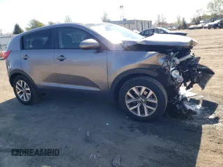 2016 Kia Sportage LX with VIN KNDPB3AC5G7850887, listed as a Copart auction lot 52485575 with 110,611 mi miles and Salvage Title. Bid and sale history available at carsss.com. Image 4.