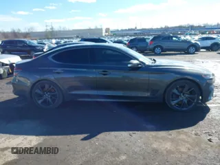 2023 Genesis G70 2.0T z VIN KMTG34TA9PU109174, wystawiony jako IAAI lot #41582887 z przebiegiem 72 996 mil mil oraz . Historia ofert i sprzedaży dostępna na DreamBid. Obrazek 13.