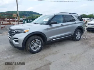 2024 Ford Explorer XLT with VIN 1FMSK8DH4RGA44567, listed as a IAAI auction lot 39950326 with 744 mi miles. Bid and sale history available at carsss.com. Image 22.