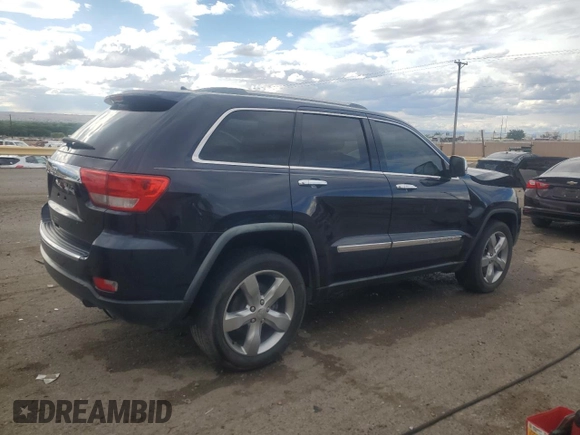 2011 Jeep Grand Cherokee Limited with VIN 1J4RR5GT0BC523363, listed as a Copart auction lot 55468005 with 127,934 mi miles and Salvage title. Bid and sale history available at DreamBid. Image 3.