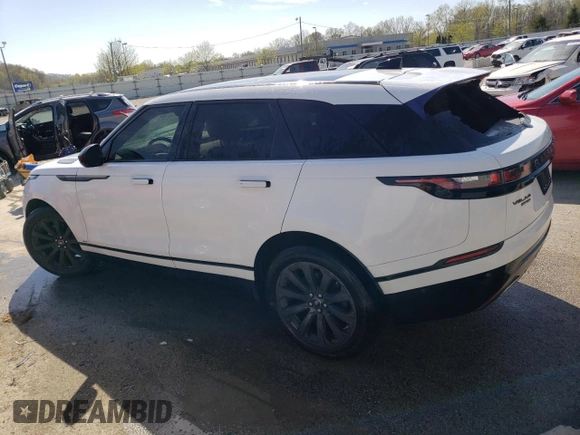 2018 Land Rover Range Rover Velar R-Dynamic SE with VIN SALYL2RV3JA716982, listed as a Copart auction lot 52519765 with 82,886 mi miles and Salvage title. Bid and sale history available at DreamBid. Image 2.