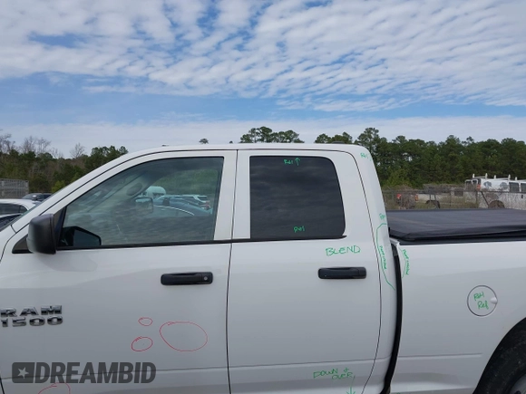 2017 Ram 1500 Express with VIN 1C6RR7FT0HS511156, listed as a IAAI auction lot 41754687 with 104,394 mi miles. Bid and sale history available at carsss.com. Image 14.