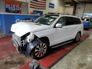 2018 Mercedes-Benz GLS 450 с VIN 4JGDF6EE6JB050555, выставлен на аукционе Copart как лот 44498284 с пробегом 75 160 миль миль и Списание • Salvage title. История ставок и продаж доступна на DreamBid. Изображение 1.