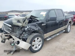 2008 Ford F-150 XLT with VIN 1FTPW12VX8FB25950, listed as a IAAI auction lot 41769407 with 203,269 mi miles and . Bid and sale history available at DreamBid. Image 2.