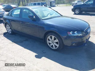 2010 Audi A4 Premium with VIN WAUBFAFL1AN037137, listed as a IAAI auction lot 42055779 with Not provided miles and . Bid and sale history available at DreamBid. Image 1.