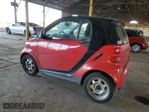 2013 Smart fortwo Pure with VIN WMEEJ3BAXDK614382, listed as a Copart auction lot 46398545 with 78,335 mi miles and Salvage Title. Bid and sale history available at carsss.com. Image 2.