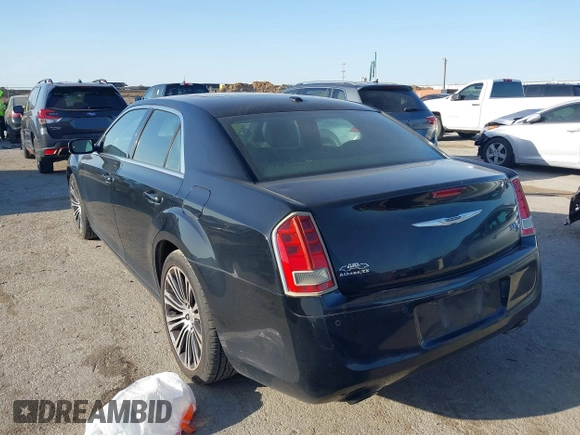 2013 Chrysler 300 with VIN 2C3CCABG7DH573164, listed as a IAAI auction lot 41851066 with 218,234 mi miles. Bid and sale history available at carsss.com. Image 3.