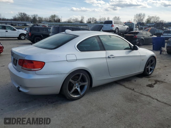 2007 BMW 3 Series 335i with VIN WBAWB735X7PV82269, listed as a Copart auction lot 48490405 with Not provided miles and Clean title. Bid and sale history available at DreamBid. Image 3.