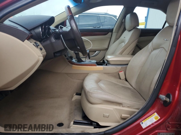 2012 Cadillac CTS Luxury with VIN 1G6DE5E52C0146864, listed as a Copart auction lot 62344445 with 122,648 mi miles and Salvage title. Bid and sale history available at DreamBid. Image 7.