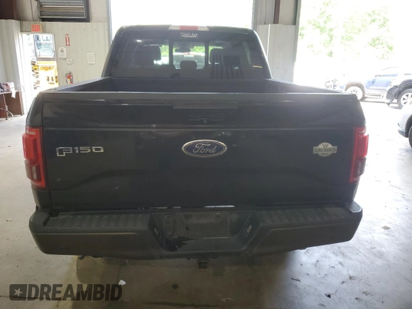 2015 Ford F-150 XLT with VIN 1FTEW1EG5FFB90805, listed as a Copart auction lot 54433415 with 249,920 mi miles and Salvage title. Bid and sale history available at DreamBid. Image 6.
