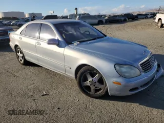 2004 Mercedes-Benz S-Class 4.3L with VIN WDBNG70J34A419641, listed as a Copart auction lot 78322884 with 0 mi miles and Salvage Title. Bid and sale history available at carsss.com. Image 4.