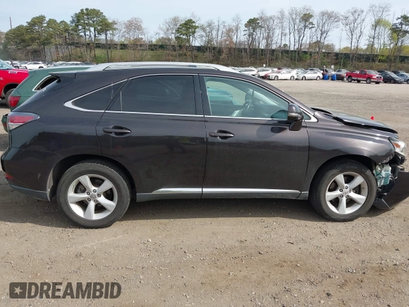 2013 Lexus RX 350 with VIN 2T2BK1BA2DC166123, listed as a IAAI auction lot 42105435 with 63,540 mi miles. Bid and sale history available at carsss.com. Image 13.