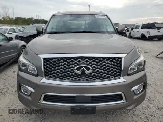 2015 Infiniti QX80 with VIN JN8AZ2NC1F9370326, listed as a Copart auction lot 71500934 with 101,151 mi miles and Salvage Title. Bid and sale history available at carsss.com. Image 5.