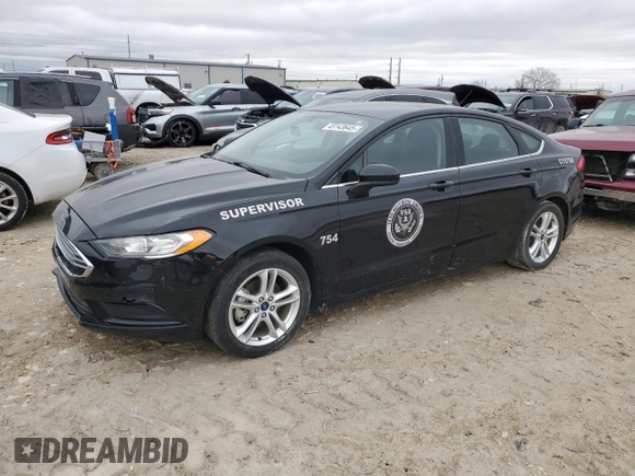 2018 Ford Fusion SE with VIN 3FA6P0H77JR249409, listed as a Copart auction lot 45143645 with 125,546 mi miles and Clean Title. Bid and sale history available at carsss.com. Image 1.