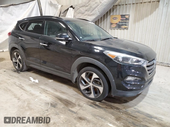 2016 Hyundai Tucson Limited with VIN KM8J33A22GU201264, listed as a Copart auction lot 54212395 with 121,552 mi miles and Clean Title. Bid and sale history available at DreamBid. Image 4.